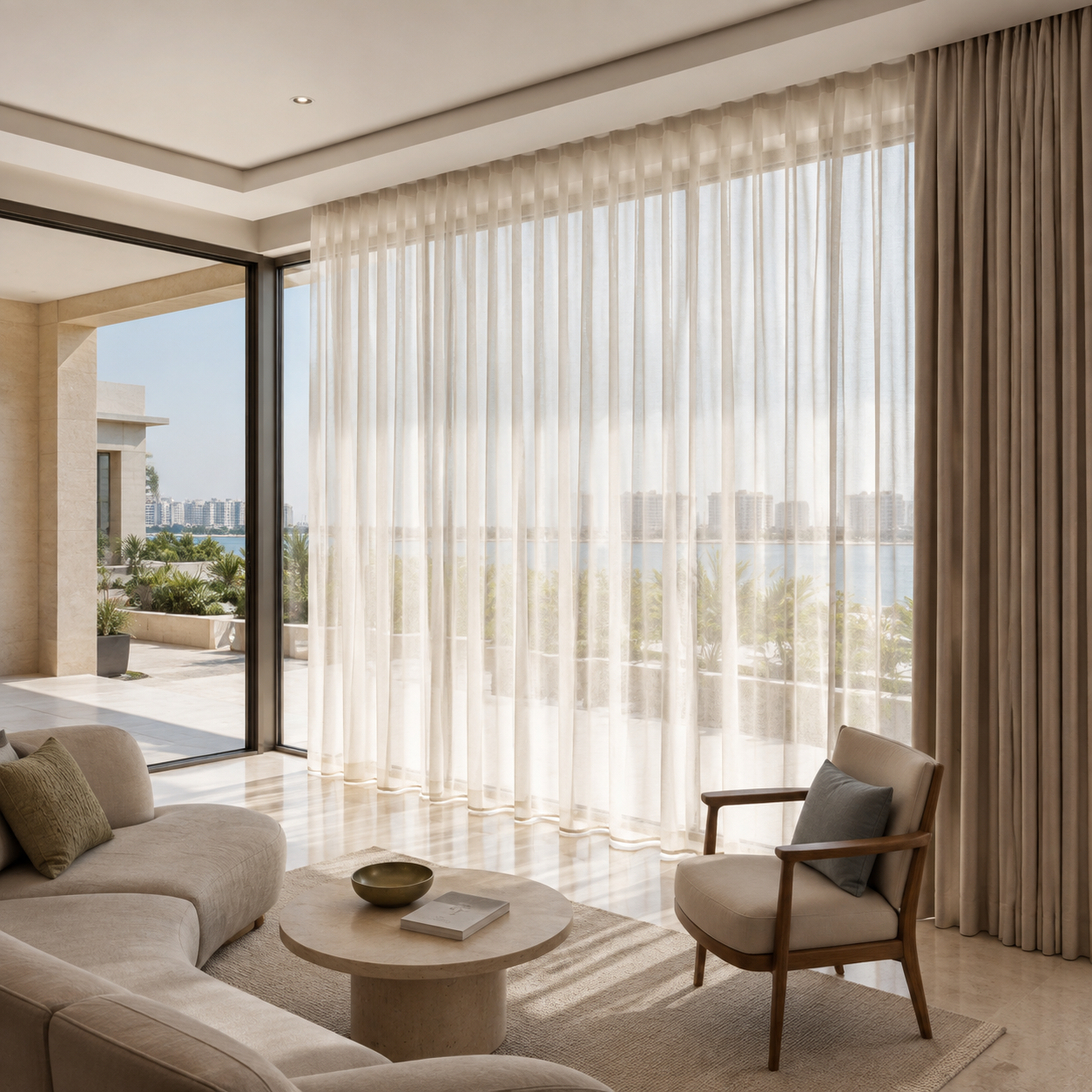 Living Room
Blinds & Curtains 