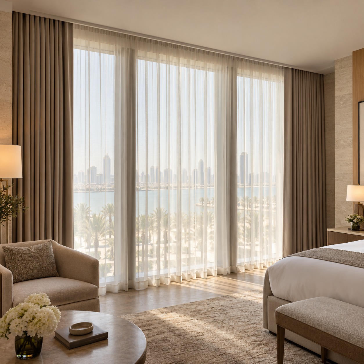Hotel, Hospitality Blinds & Curtains