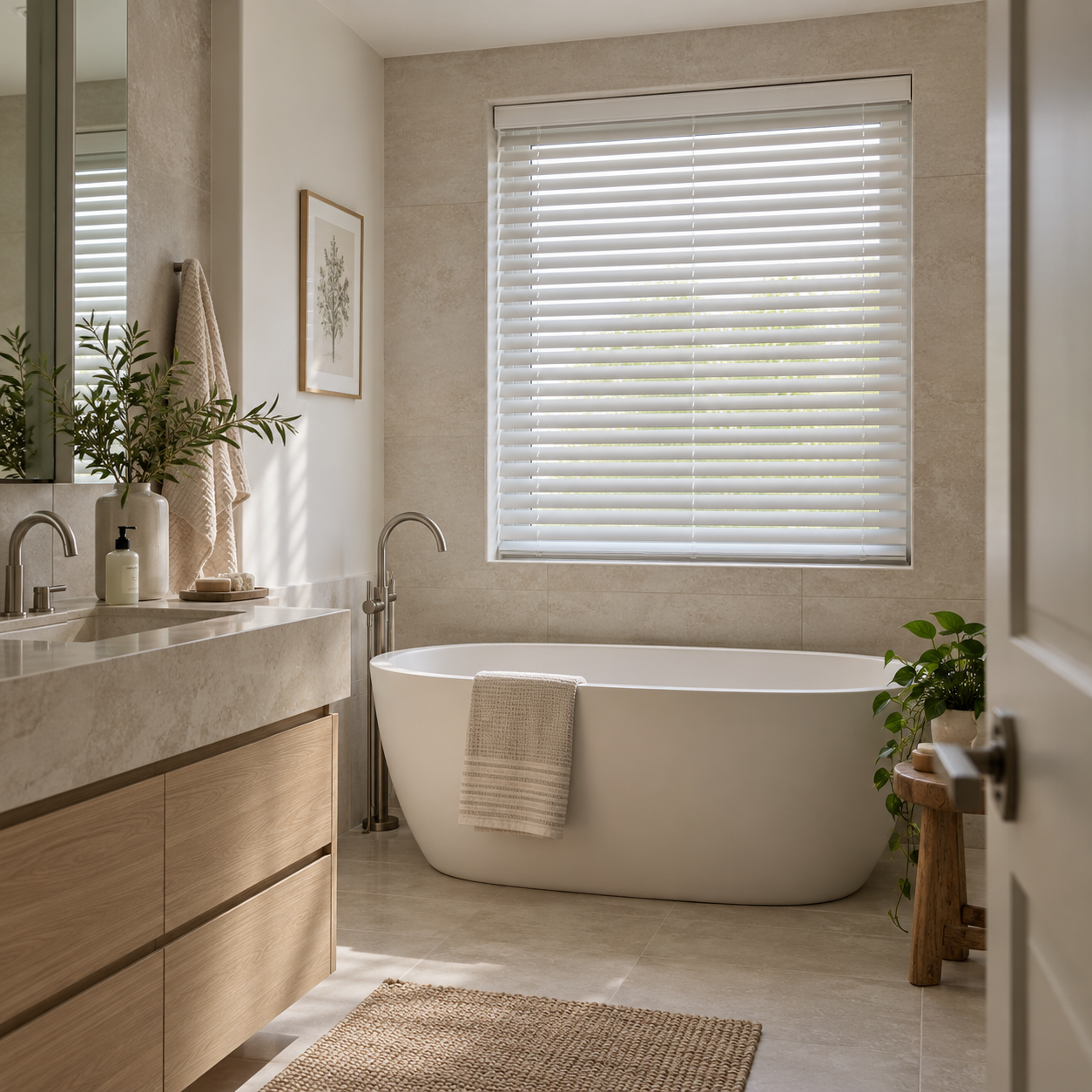 Bathroom Blinds & Curtains