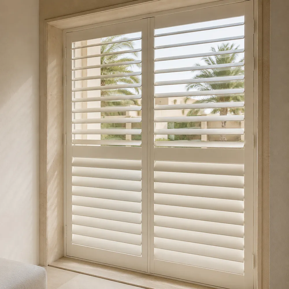 Full Height Shutters With Mid-Rail