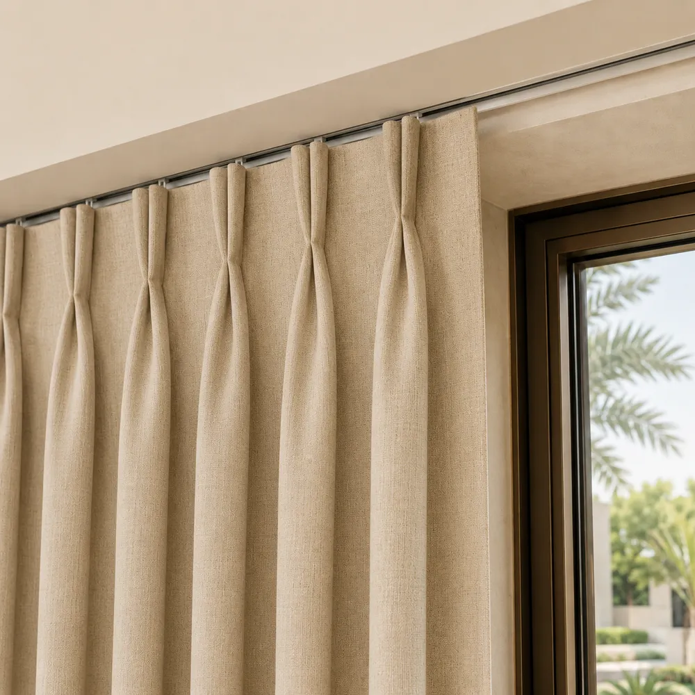 Double Pinch Pleat Curtains