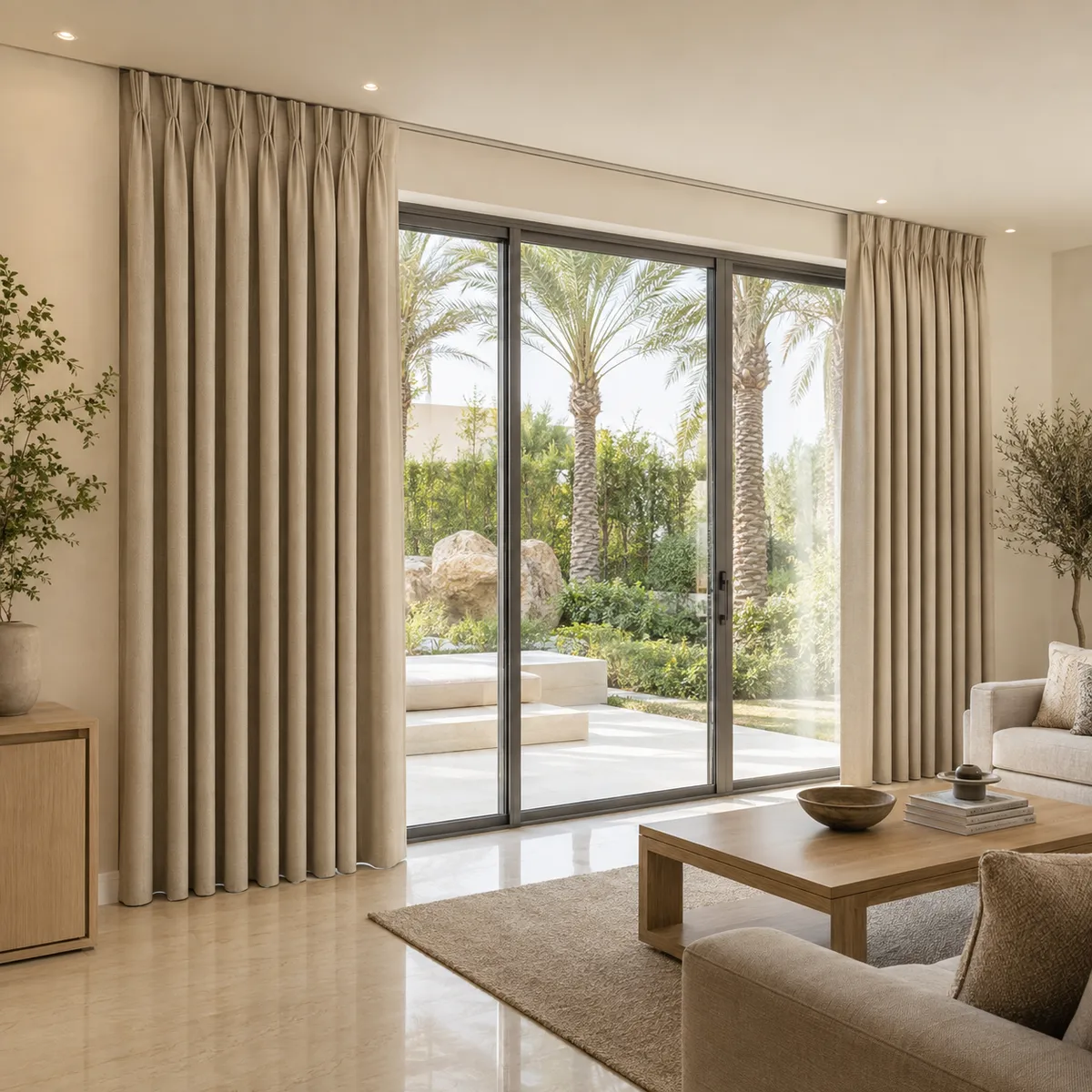 Pleated Curtains Abu Dhabi