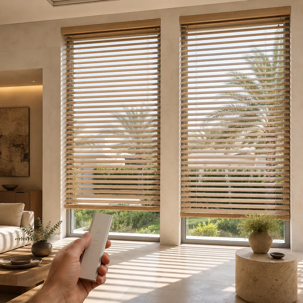 Motorised Venetian Blinds