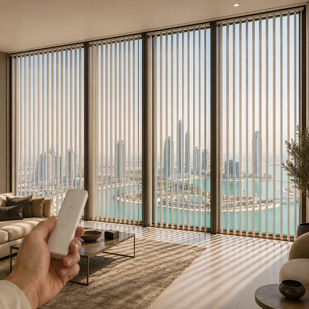 Motorised Vertical Blinds