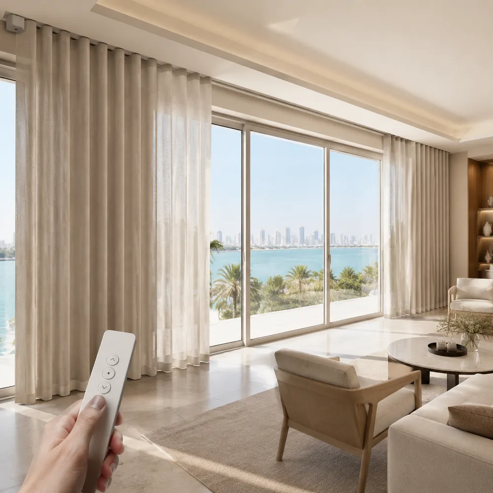 Motorised Wave Curtains